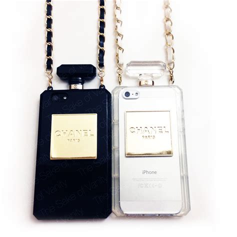 chanel iphone case wallet|Chanel iPhone case perfume bottle.